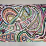 “Uri”, 48″x36″, Acrylic on Canvas
