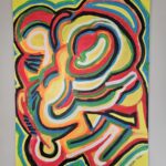 “Demon”, 30″ x 40″, Acrylic on Canvas