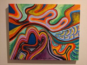 Read more about the article “Overtake”, 40″x30″, Acrylic on Canvas