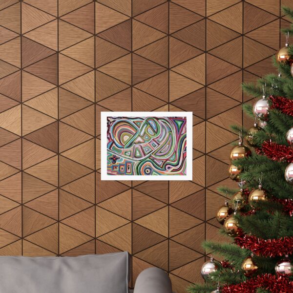 Horizontal Poster - Winter Storm 'Uri' Painting - Image 12