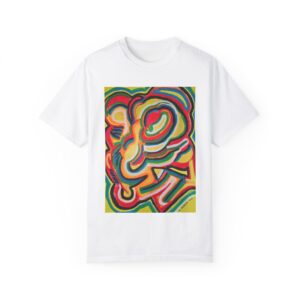 Mokashi Art Vibrant Unisex T-Shirt – Colorful Abstract Design