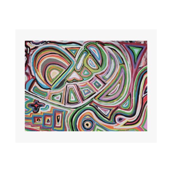 Horizontal Poster - Winter Storm 'Uri' Painting - Image 2