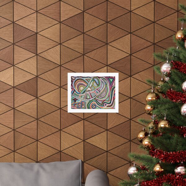 Horizontal Poster - Winter Storm 'Uri' Painting - Image 8