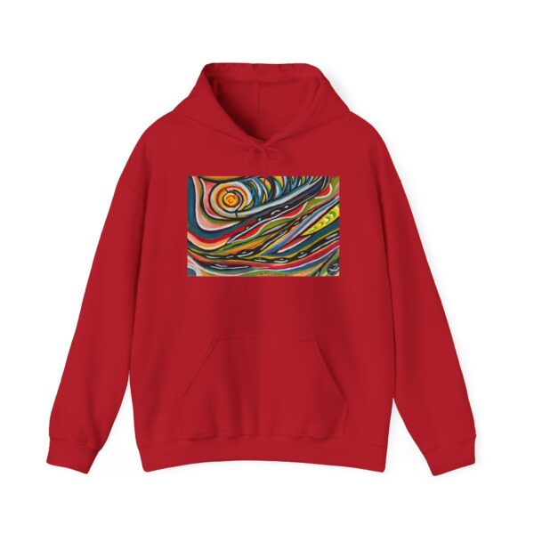 "Sunset" - A warm and stylish hoodie. - Image 13