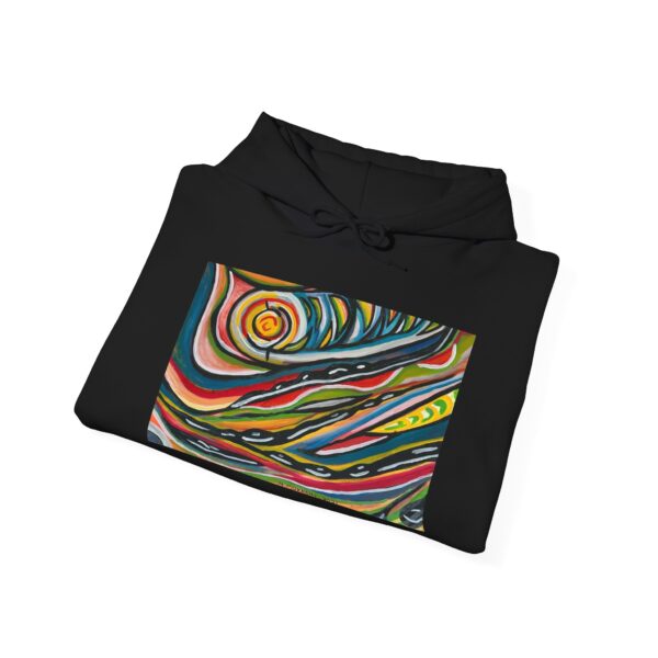 "Sunset" - A warm and stylish hoodie. - Image 8