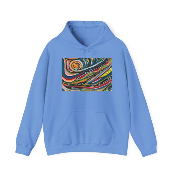 "Sunset" - A warm and stylish hoodie. - Image 9