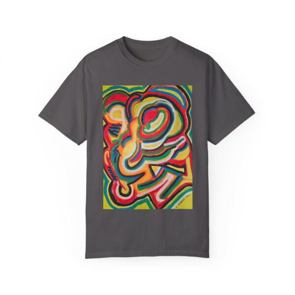 Mokashi Art Vibrant Unisex T-Shirt - Colorful Abstract Design - Image 5