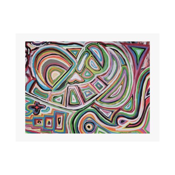Horizontal Poster - Winter Storm 'Uri' Painting - Image 10