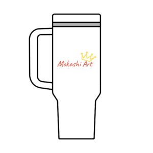 Mokashi Art 40oz Maxi Cup - Stylish Travel Mug for Coffee Lovers