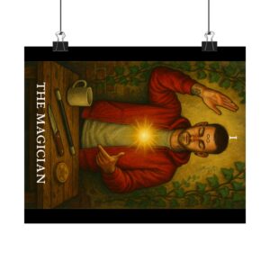 Poster - Witty Mystical Fun Tarot Intuition